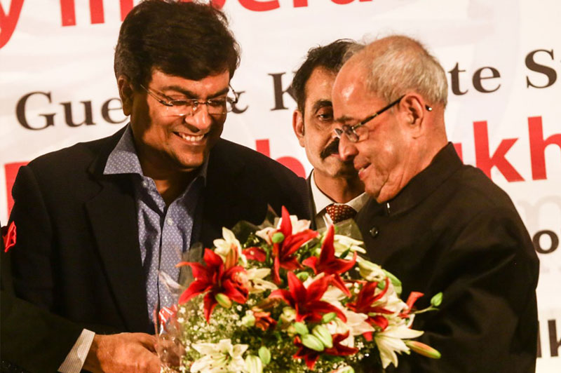 Mr. SP Bagla in the Panel of CNBC REAL ESTATE AWARDS 2017 Ceremony